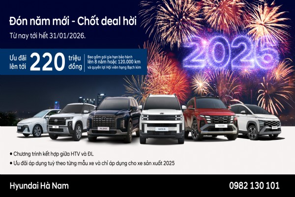 HYUNDAI THÀNH CÔNG TRIỂN KHAI CHƯƠNG TRÌNH ƯU ĐÃI